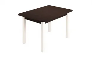 Стол ЛДСП (ш1000*г700*в750мм) Венге,опоры белые