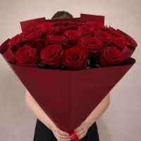 Букет из 25 роз, 100 см