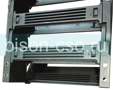 Кабель-канал гибкий 45х175 R125 открытый, усиленный TMX4500.175.125 (крепления в комплекте)