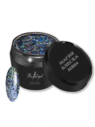 МВ04  "MAGIC GLITTER" гель глиттер