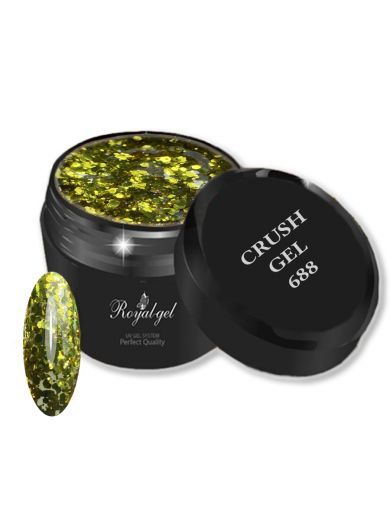 688 "CRUSH" гель с конфетти