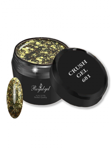 681 "CRUSH" гель с конфетти