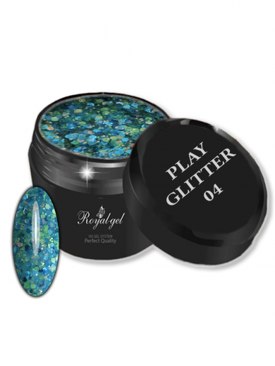 04  "PLAY GLITTER" гель с конфетти