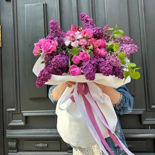 Сборный букет "Яркая весна"