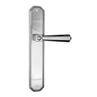 Ручка на планке Venezia Fabiana PL84 хром полированный