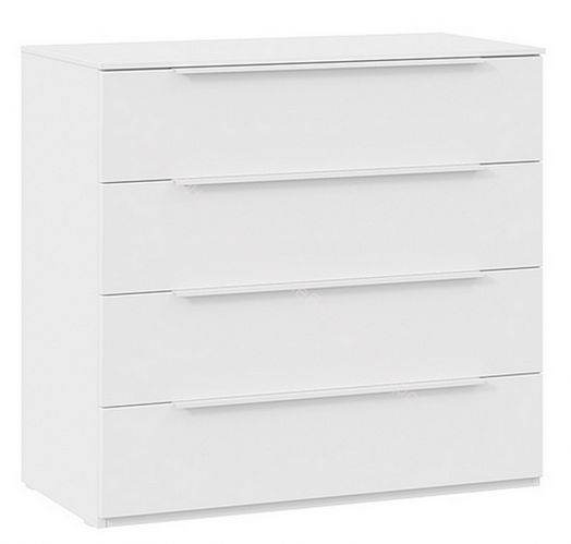 Комод «Порто» - ТД-393.04.01 Белый Жемчуг, Белый софт