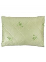 Подушка 50 х 70 см, 100% полиэстер, Бамбук, чехол 100% полиэстер, кант, средняя, Майская ночь