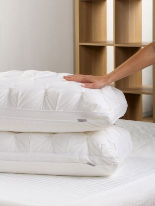 Подушка ортопедическая, 70 х 42 см, микрогель, чехол 100% хлопок, с эффектом памяти, средняя, Silvano, MBN003