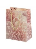 Пакет подарочный бумага, 18х10х23 см, в ассортименте, Цветы, Y4-9084