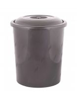 Бак для мусора пластик, 40 л, с крышкой, 40х40х47 см, в ассортименте, Альтернатива, М7740