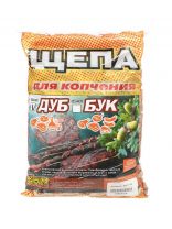 Щепа для коптильни 0.5 кг, дуб, Шашлык-машлык, SM-144