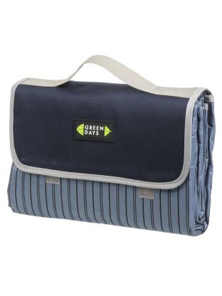 Коврик для пикника 150х135 см, полиэстер, с ручками, Green Days, CA334175.STD, синий