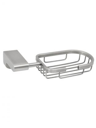 Мыльница Solinne, Mirror B-82707, металл, хром, решетчатая, 2541.115