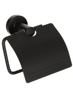 Держатель для туалетной бумаги, металл, черный, Y9-045