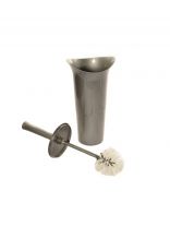 Ерш для туалета Idea, Лотос, напольный, пластик, металлик, М5018/5017