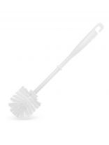 Ерш для туалета Мультипласт, МП60, напольный, пластик, белый, MPG962359