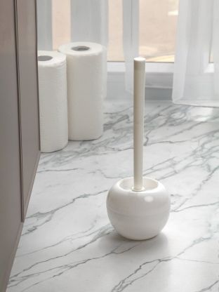 Ерш для туалета напольный, пластик, в ассортименте, Y4-9834