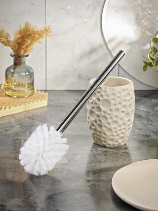 Ерш для туалета Пузырьки, напольный, 9.5x13/37 см, полистоун, BRE0172CA-TOH