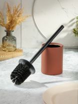 Ерш для туалета напольный, 9.4x12/37 см, керамика, терракот, BCE0758BA-TOH