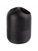 Стакан для зубных щеток, 7.8х7.8х10.8 см, полирезина, Рыжий кот, Tallin, 109843