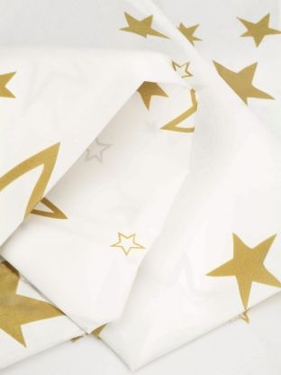 Штора для ванн 180х180 см, Peva, Naonao, золотой принт, A310135