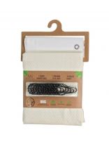 Штора для ванн 180х180 см, полиэстер, ЭВА, айвори, A310016