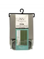 Штора для ванн 180х180 см, Peva, Naonao, фисташковая, A310121