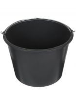 Ведро пластик, 12 л, в ассортименте, строительное