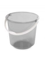 Ведро пластик, 10 л, в ассортименте, хозяйственное, мерное, Альтернатива, Хозяюшка, М1212
