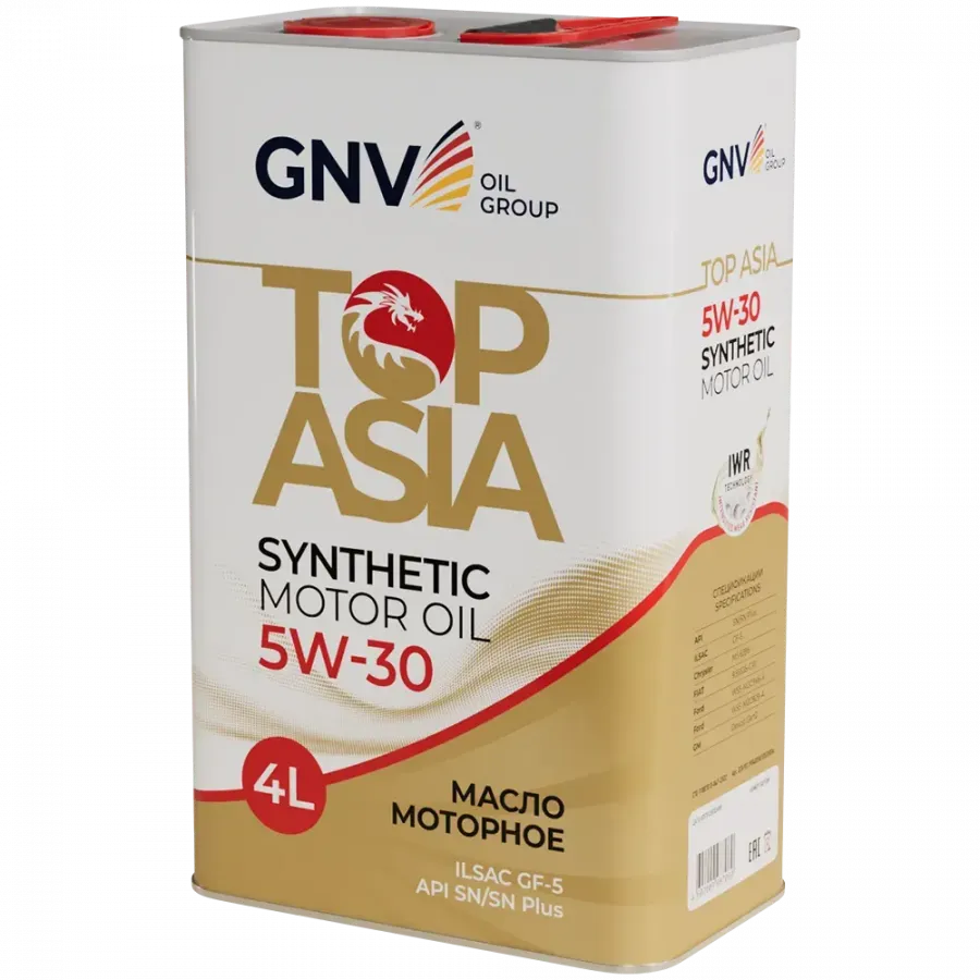 GNV Top Asia 5W-30, 4л