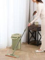 Набор для уборки, ведро и швабра с отжимом, Bclean, A260016