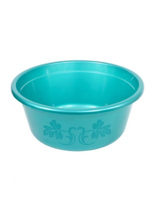 Таз пластик, 10 л, круглый, в ассортименте, Милих, 08010