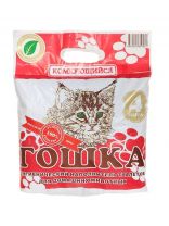 Наполнитель для лотка комкующийся, 4 л, Гошка