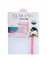 Мешок для стирки 60х60 см, с молнией, сетка, T2020-2542