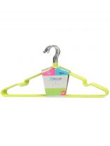 Вешалка-плечики для одежды, 40 см, силикон, 10 шт, в ассортименте, Y3-713