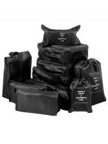 Органайзер для чемодана, полиэстер, дорожный, 9 предметов, черный, Y4-7854