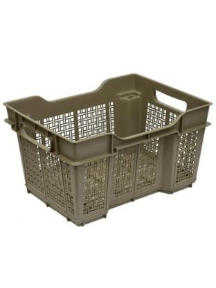 Ящик хозяйственный 16 л, 40х30х22 см, капучино, Violet, 00-00007729