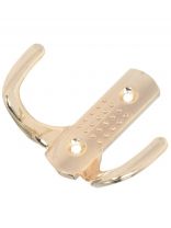 Крючок 2-рожковый перфорированный, Trodos, 04.41.01, 302076, золото