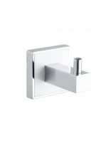 Крючок одинарный, Zenfort, Генезис, 102324, белый