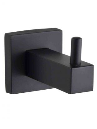 Крючок одинарный, Zenfort, Квадро, 102300, черный