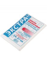 Пакет фасовочный, 500 шт, 24х37 см, 10 мкм, ПЭТ, евроблок, Ромашка