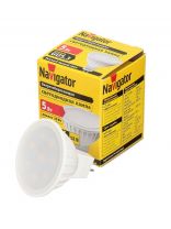 Лампа светодиодная GU5.3, 5 Вт, 35 Вт, 12 В, рефлектор, 3000 К, теплый белый свет, Navigator, 94262