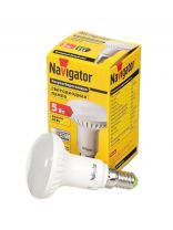 Лампа светодиодная E14, 5 Вт, 40 Вт, 220 В, рефлектор, 4000 К, нейтральный белый свет, Navigator, 94136