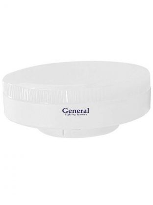 Лампа светодиодная GX53, 17 Вт, 230 В, таблетка, 6500 К, холодный белый свет, General Lighting Systems, GLDEN-GX53, 660334