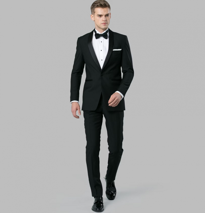 Смокинг черный премиум на прокат