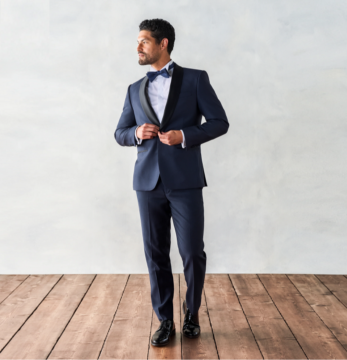 Смокинг темно-синий премиум на прокат