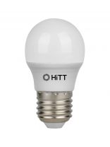 Лампа светодиодная E27, 13 Вт, 230 В, груша, 4000 К, нейтральный белый свет, HiTT, HiTT-PL-G45, G45, 1010050