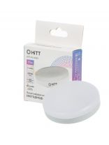 Лампа светодиодная GX53, 15 Вт, 150 Вт, 230 В, 3000 К, теплый белый свет, HiTT, HiTT-PL-GX53, 1010094