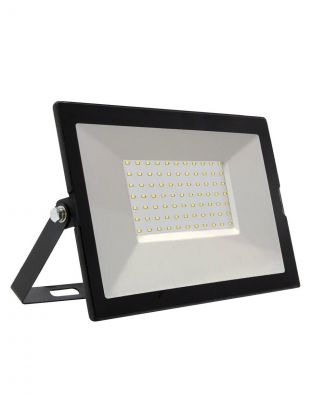 Прожектор светодиодный, Ultraflash, LFL-10001 C02, 100 Вт, 6500 К, черный, 14285