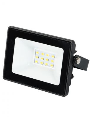 Прожектор светодиодный, HiTT, FL1, 10 Вт, 6500 К, IP65, 850 Лм, черный, 2010001